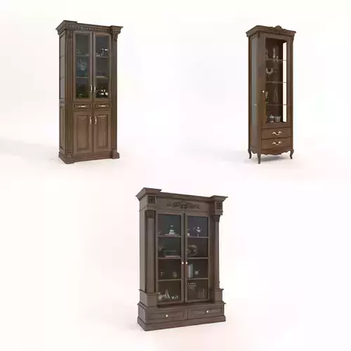 Classic European style Display Cabinet Collection