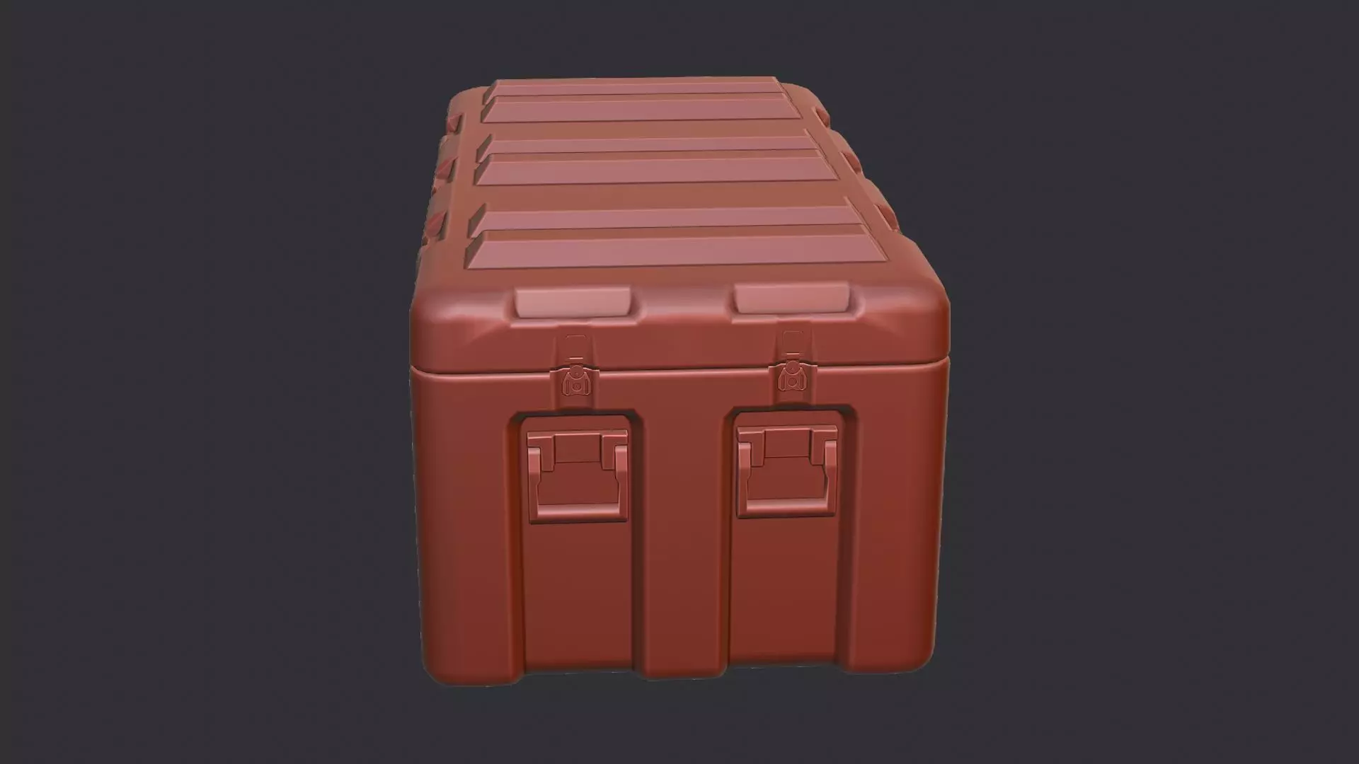 Military Field Crate Upgrade Low-poly 3D model_6