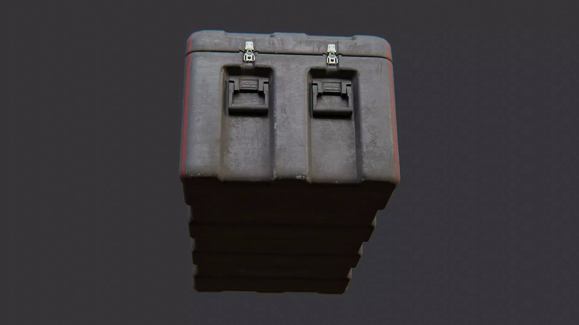 Military Field Crate Upgrade Low-poly 3D model_5