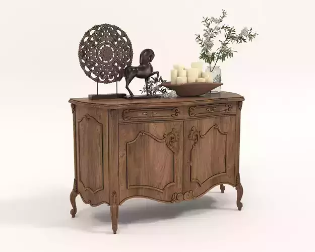 Classic European style Cabinet and Decoration 4