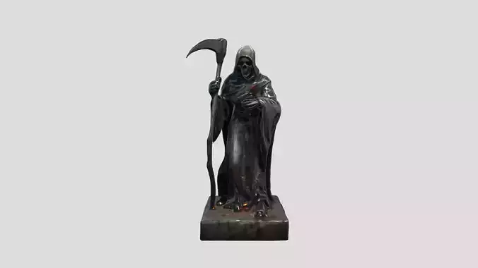 Grim Reaper Statue