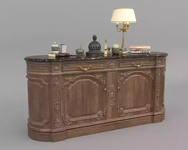 Classic European style Sideboard and Decoration 7