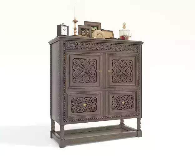 Classic European style Cabinet and Decoration 5