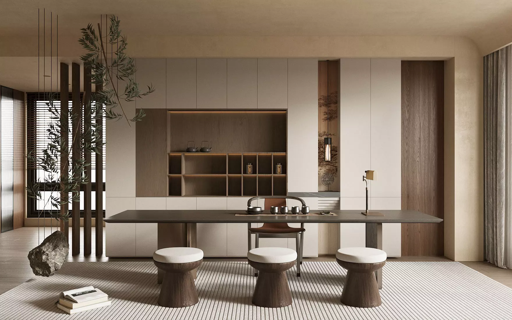 ew Chinese aesthetics 3D model