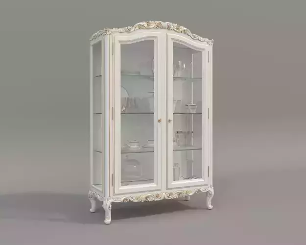 Classic Display Cabinet and Decoration 10
