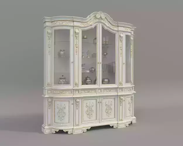 Classic Display Cabinet and Decoration 11