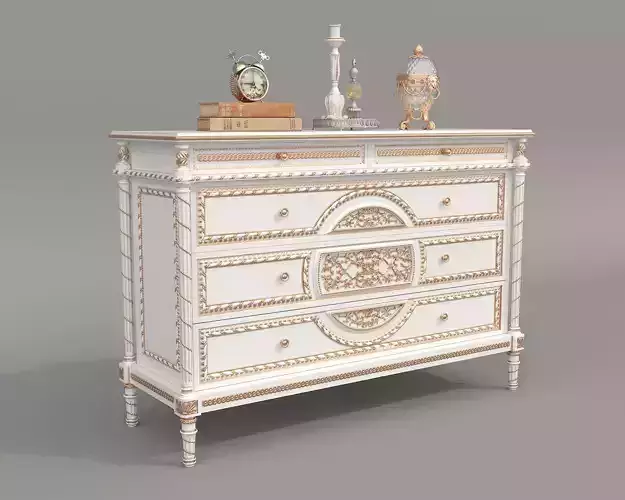 Classic European style Sideboard and Decoration 8