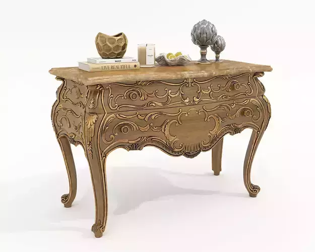 Classic European style Cabinet and Decoration 6