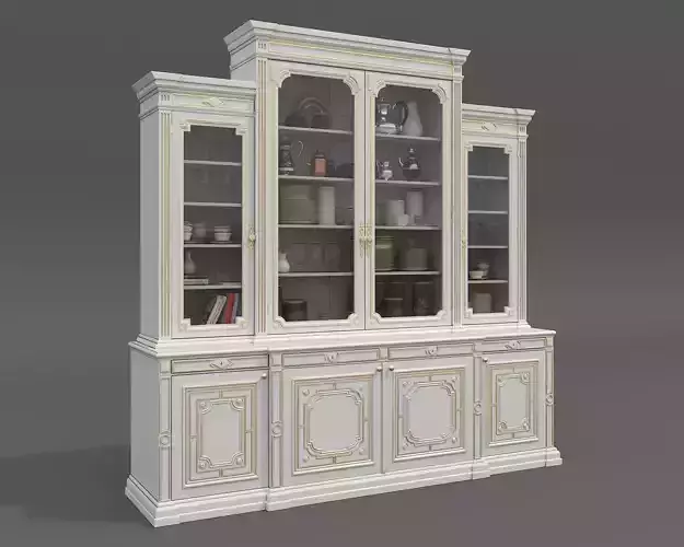 Classic Display Cabinet and Decoration 14