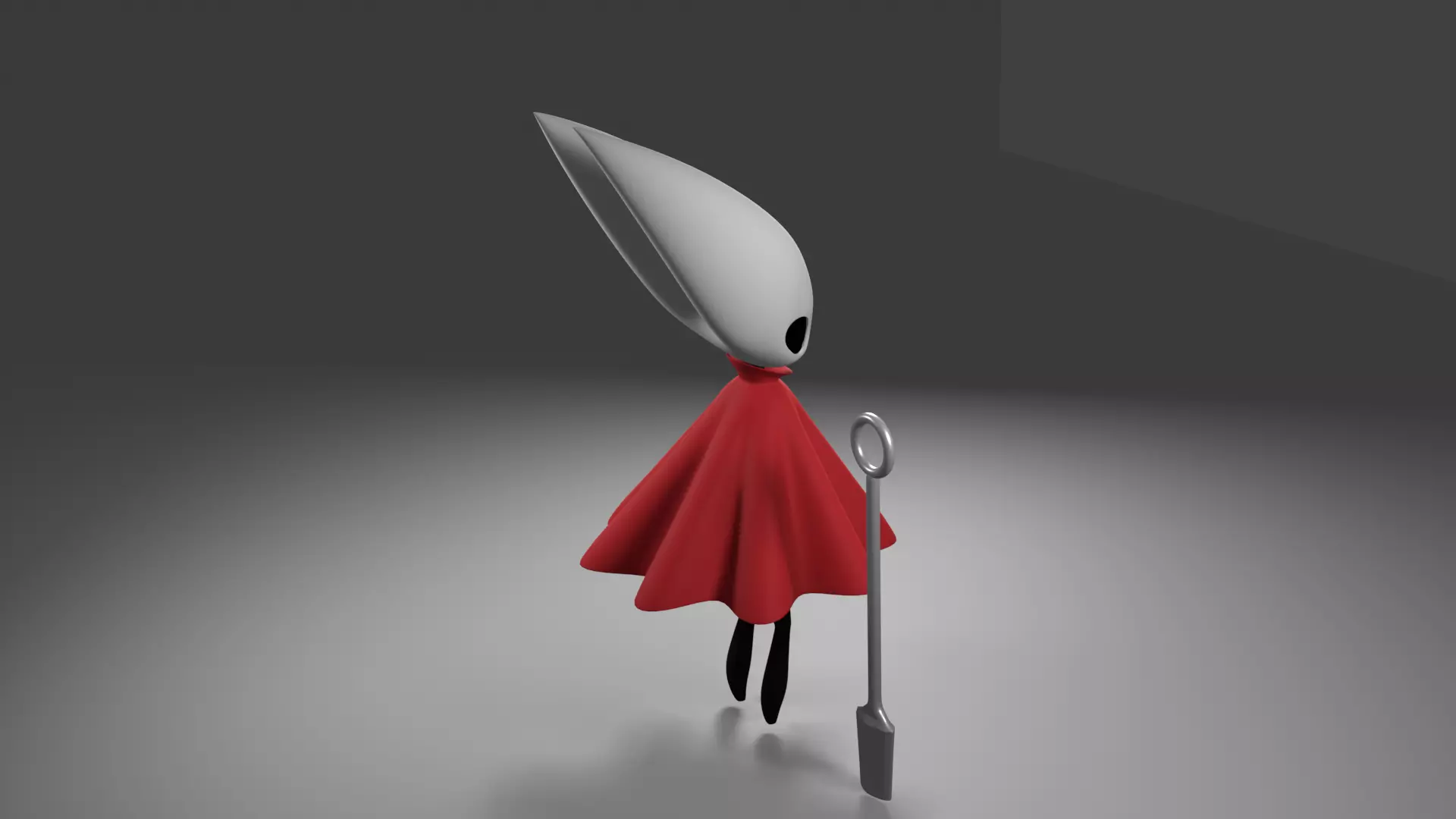 Hornet Silksong 3D  3D model_1