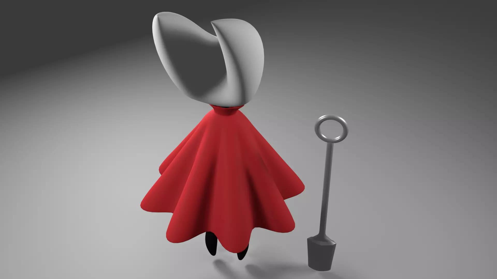 Hornet Silksong 3D  3D model_2