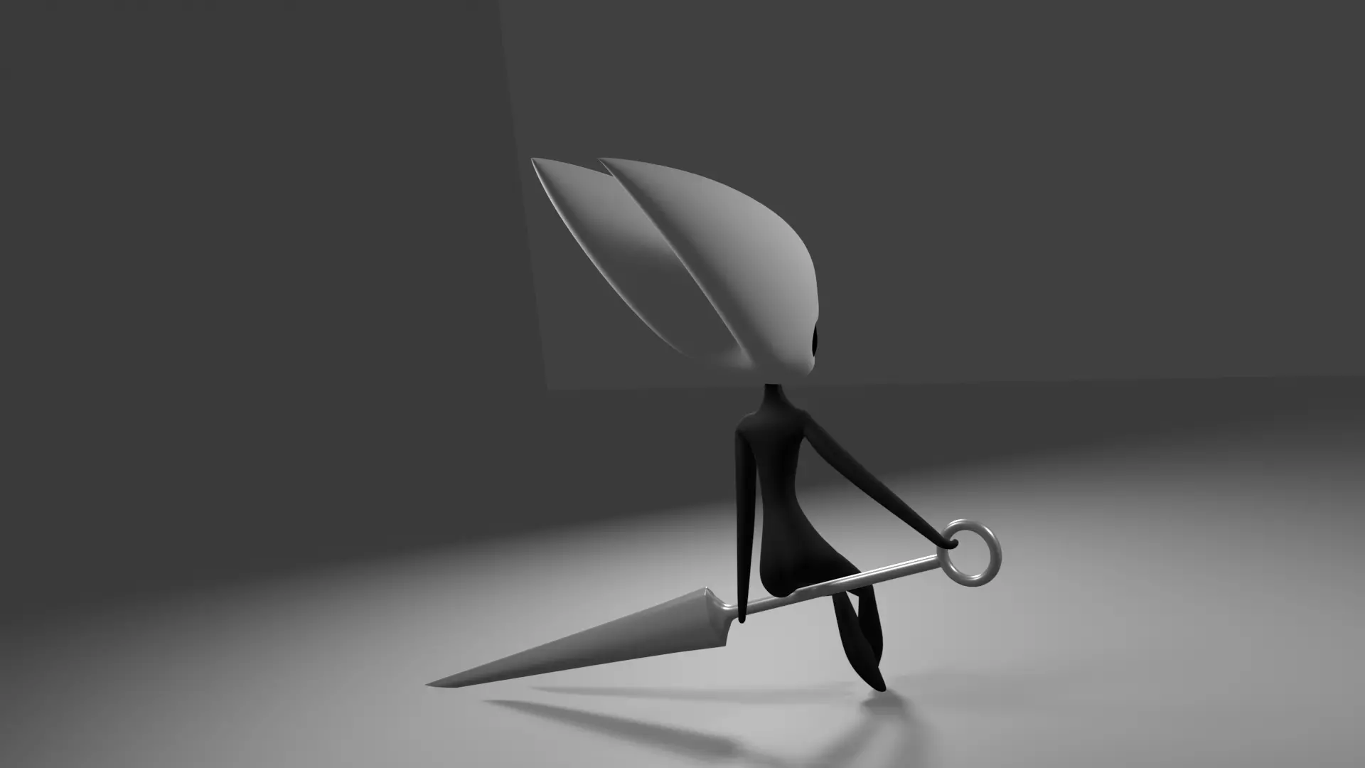 Hornet Silksong 3D  3D model_4