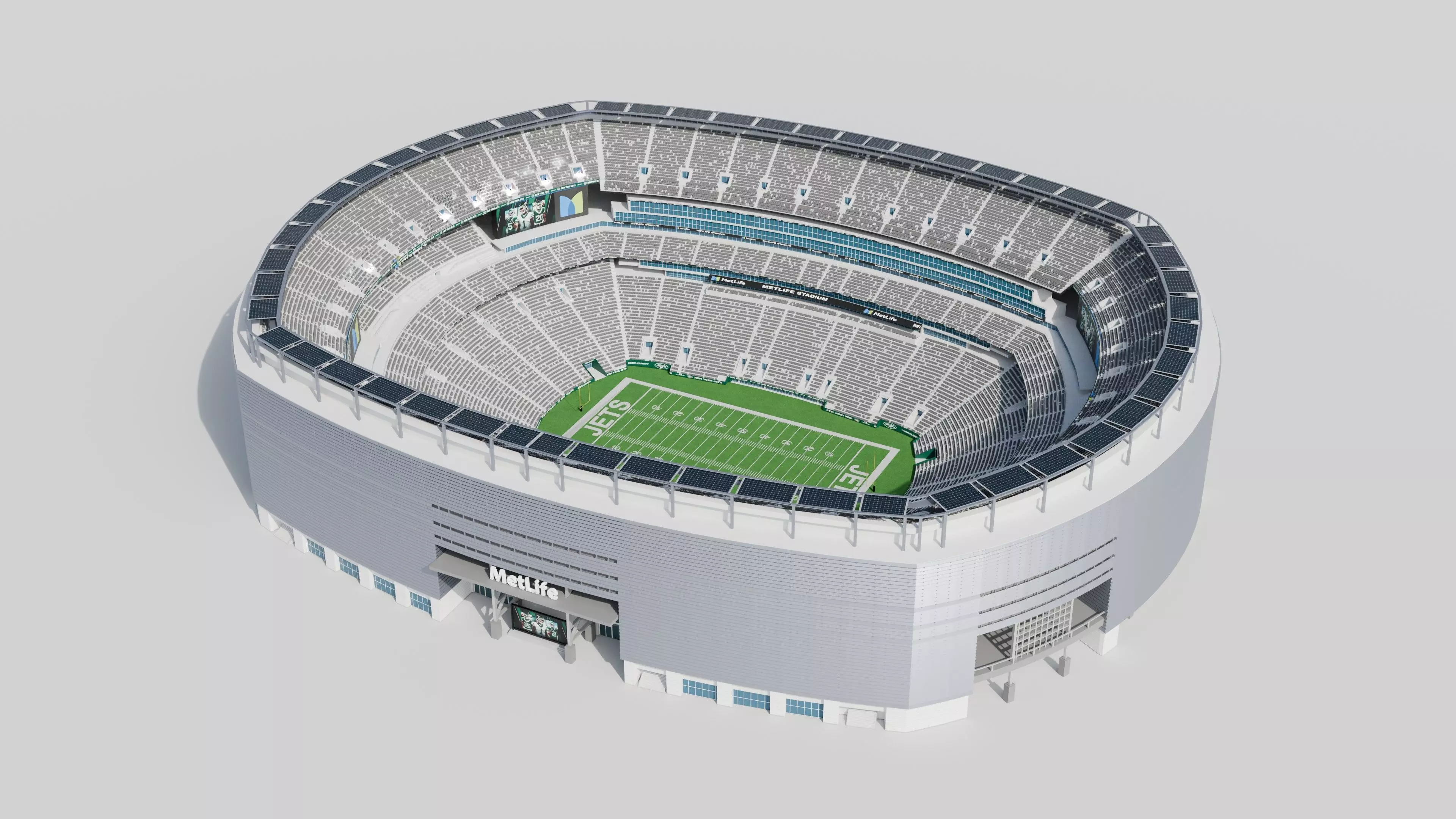 metlife stadium 3D model_2