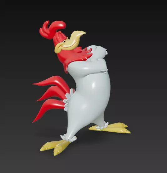 Foghorn Leghorn Free 3D print model