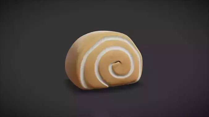 Black And White Steamed Bun