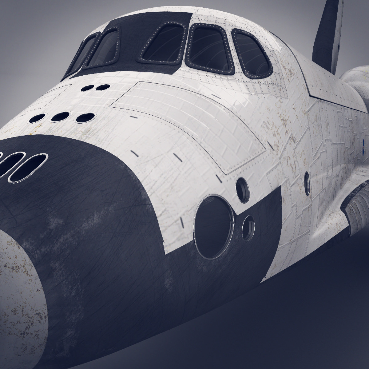 Space Shuttle 3D model_4