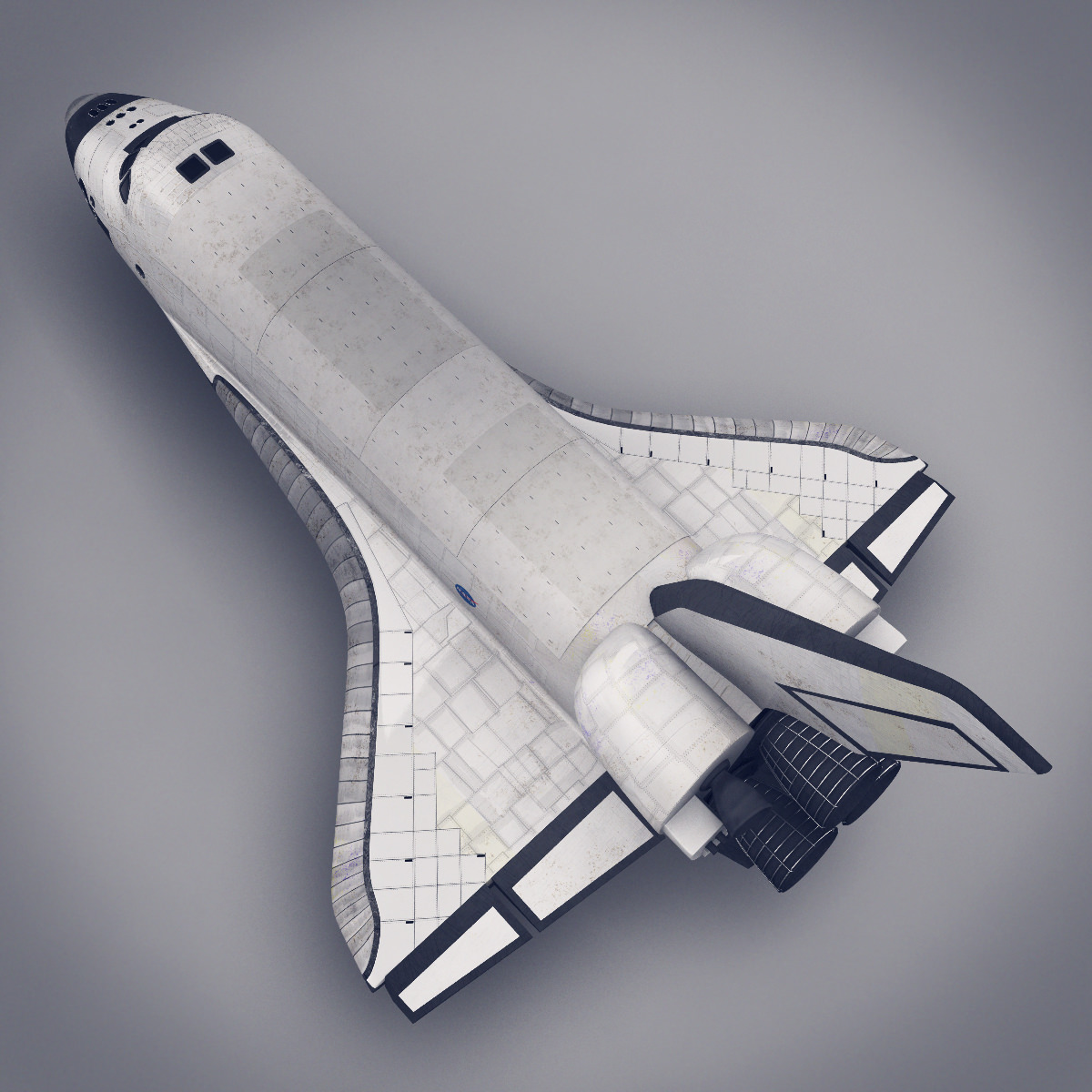 Space Shuttle 3D model_3