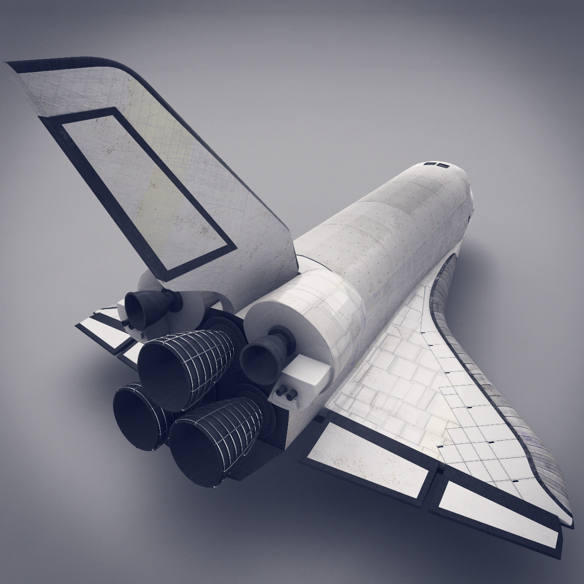 Space Shuttle 3D model_8