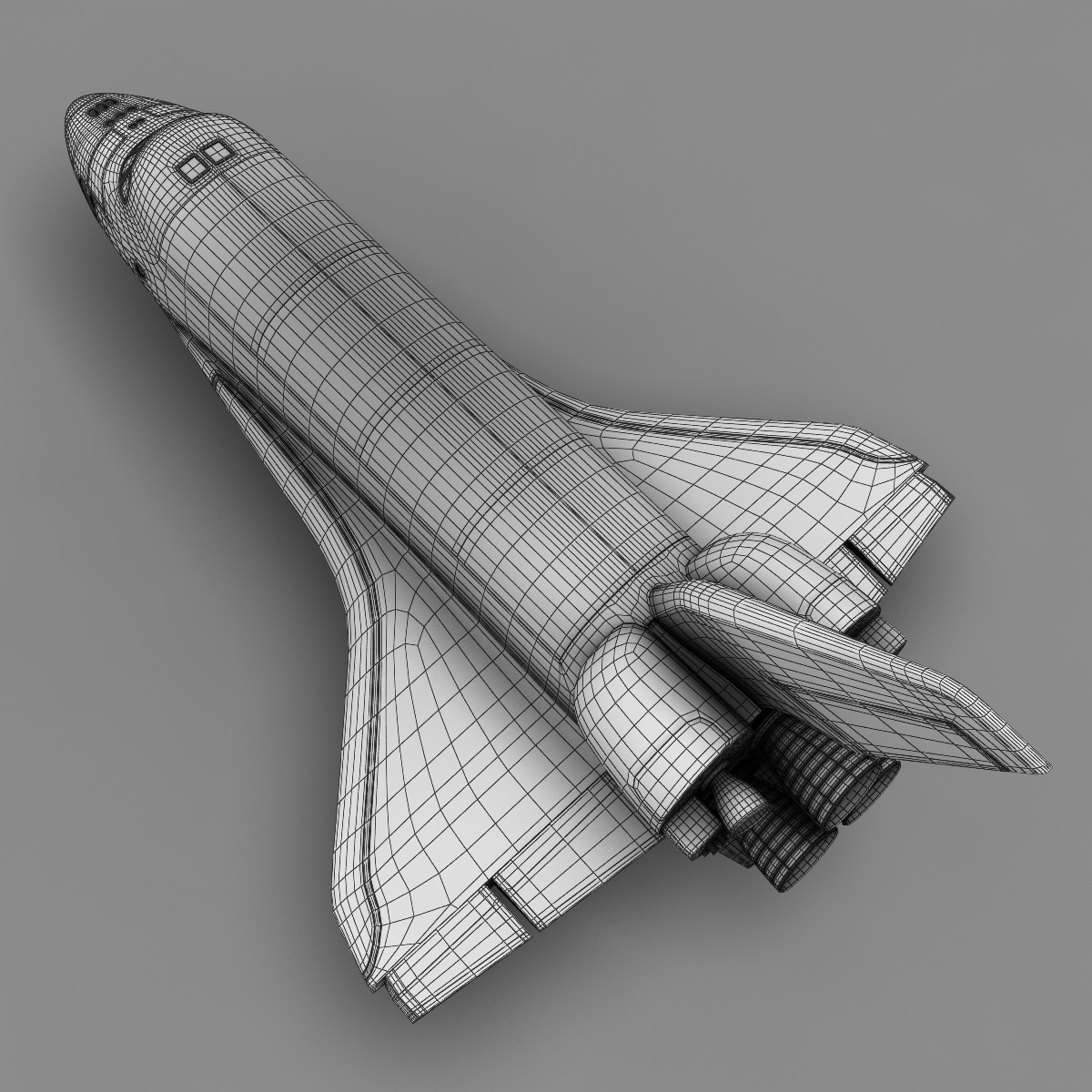 Space Shuttle 3D model_13