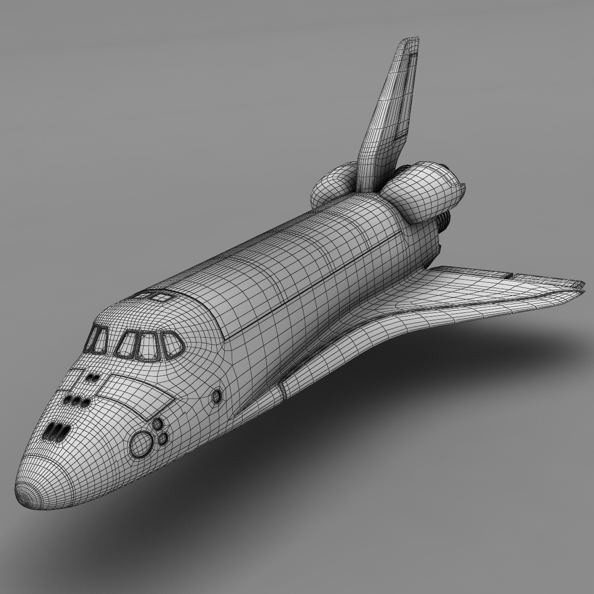 Space Shuttle 3D model_9