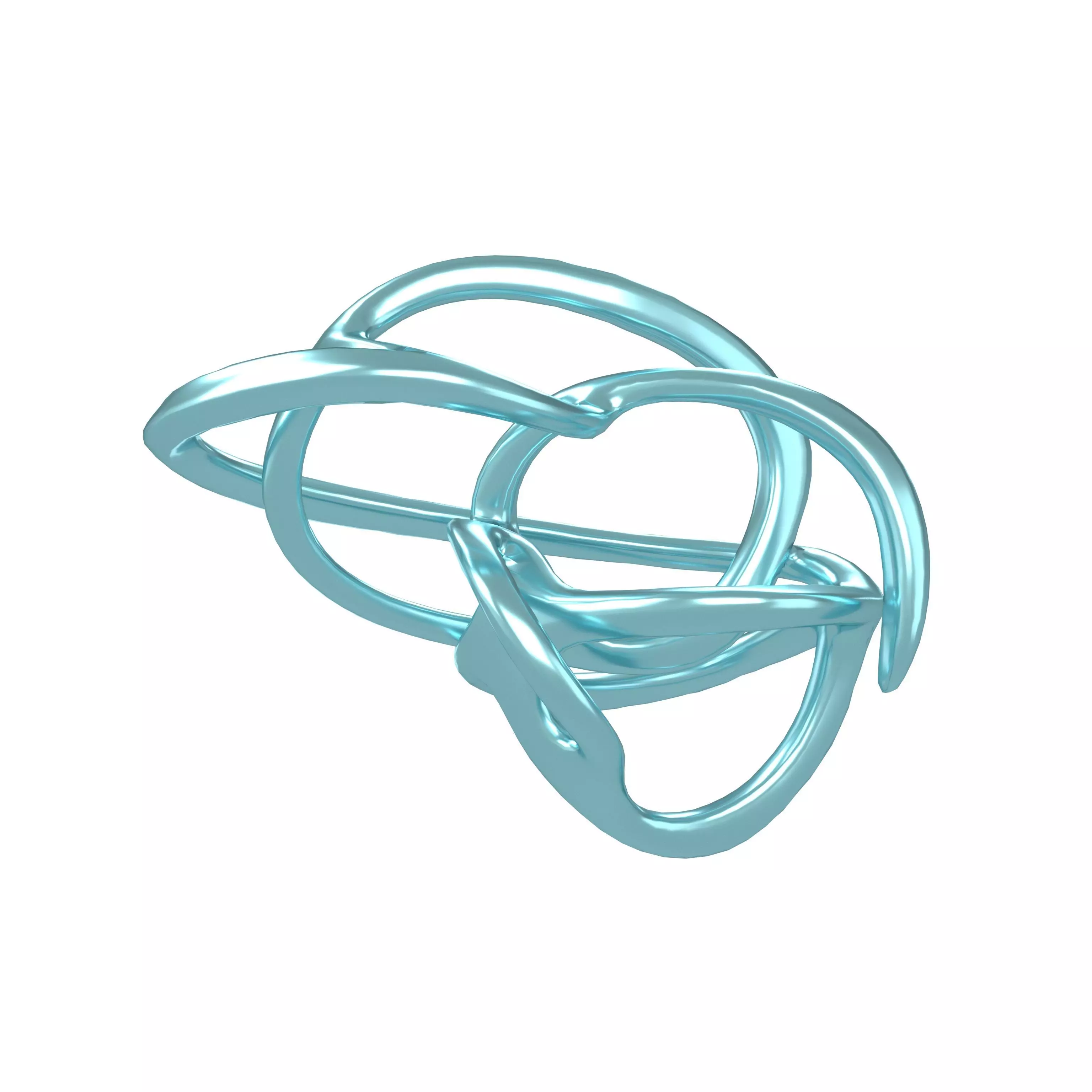 Abstract Shape v25 004 Low-poly 3D model_0