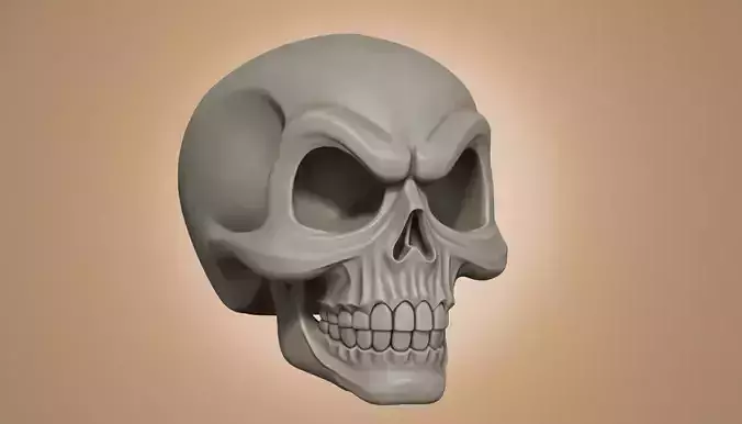 Stylized Skull