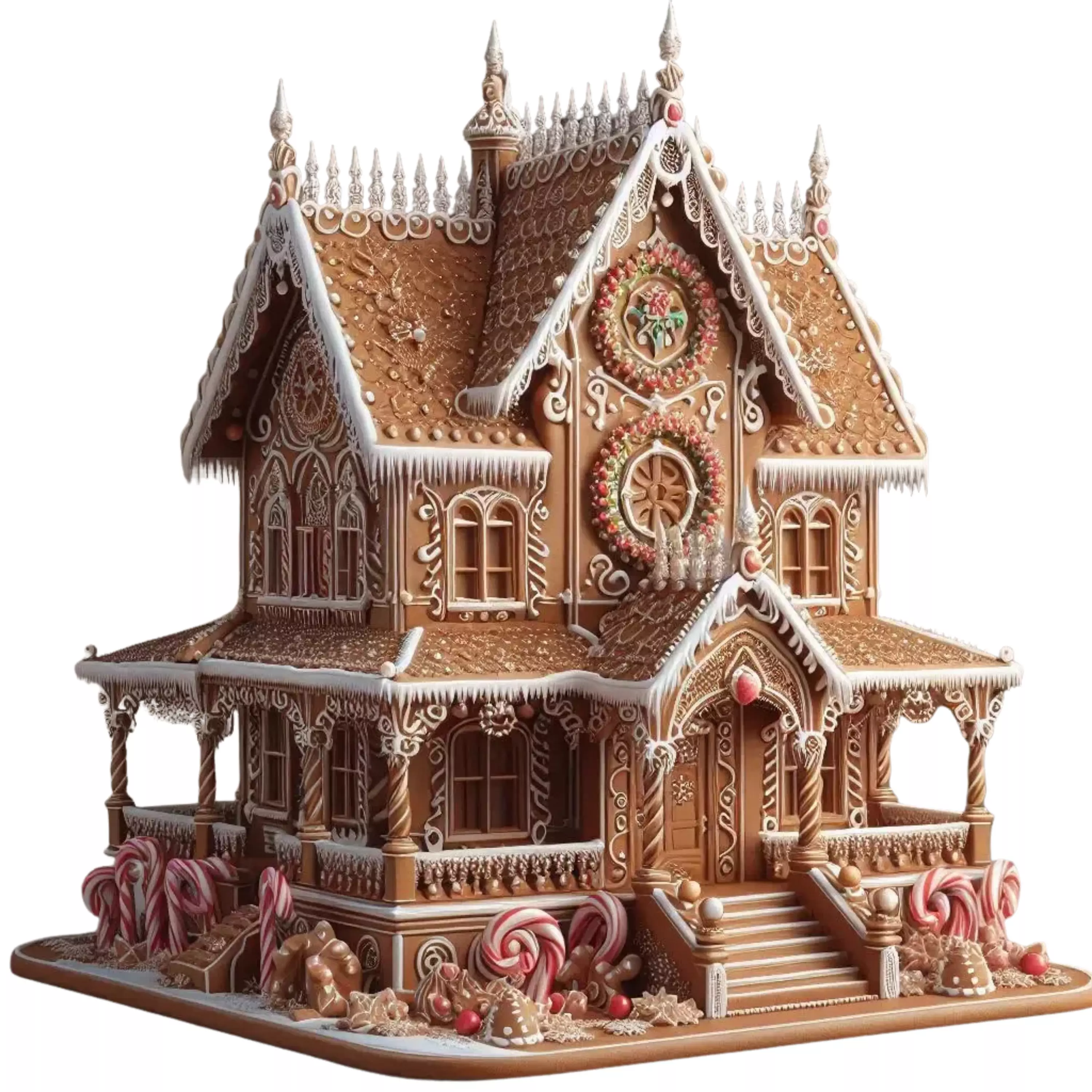 Ultimate Gingerbread House 3D Printable STL Model 3D print model_0