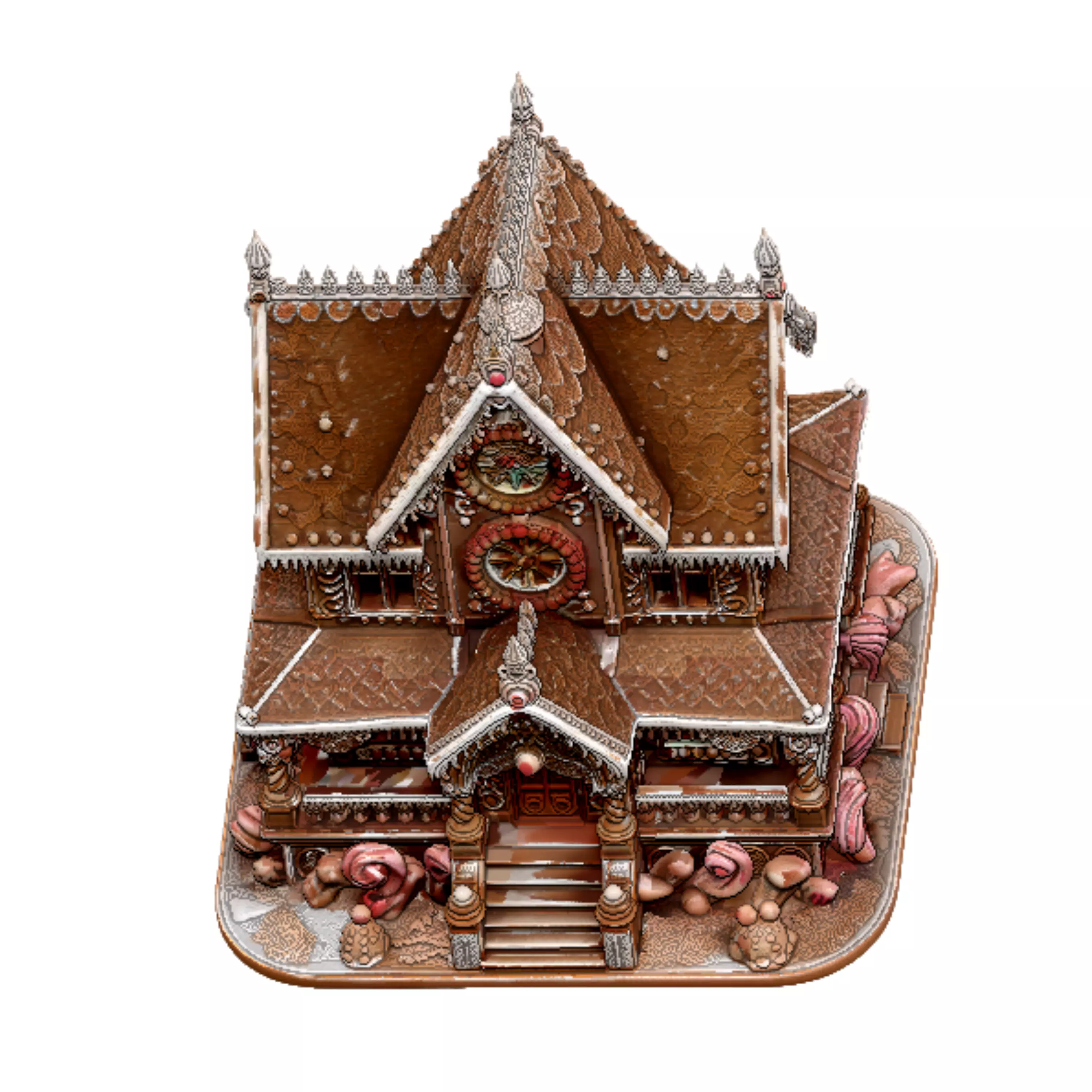 Ultimate Gingerbread House 3D Printable STL Model 3D print model_21