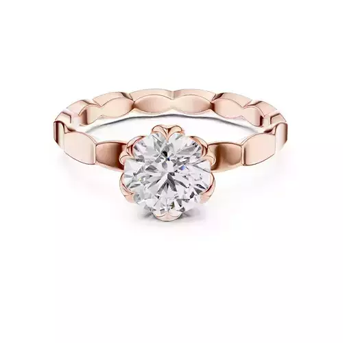 Round Diamond Solitaire Ring