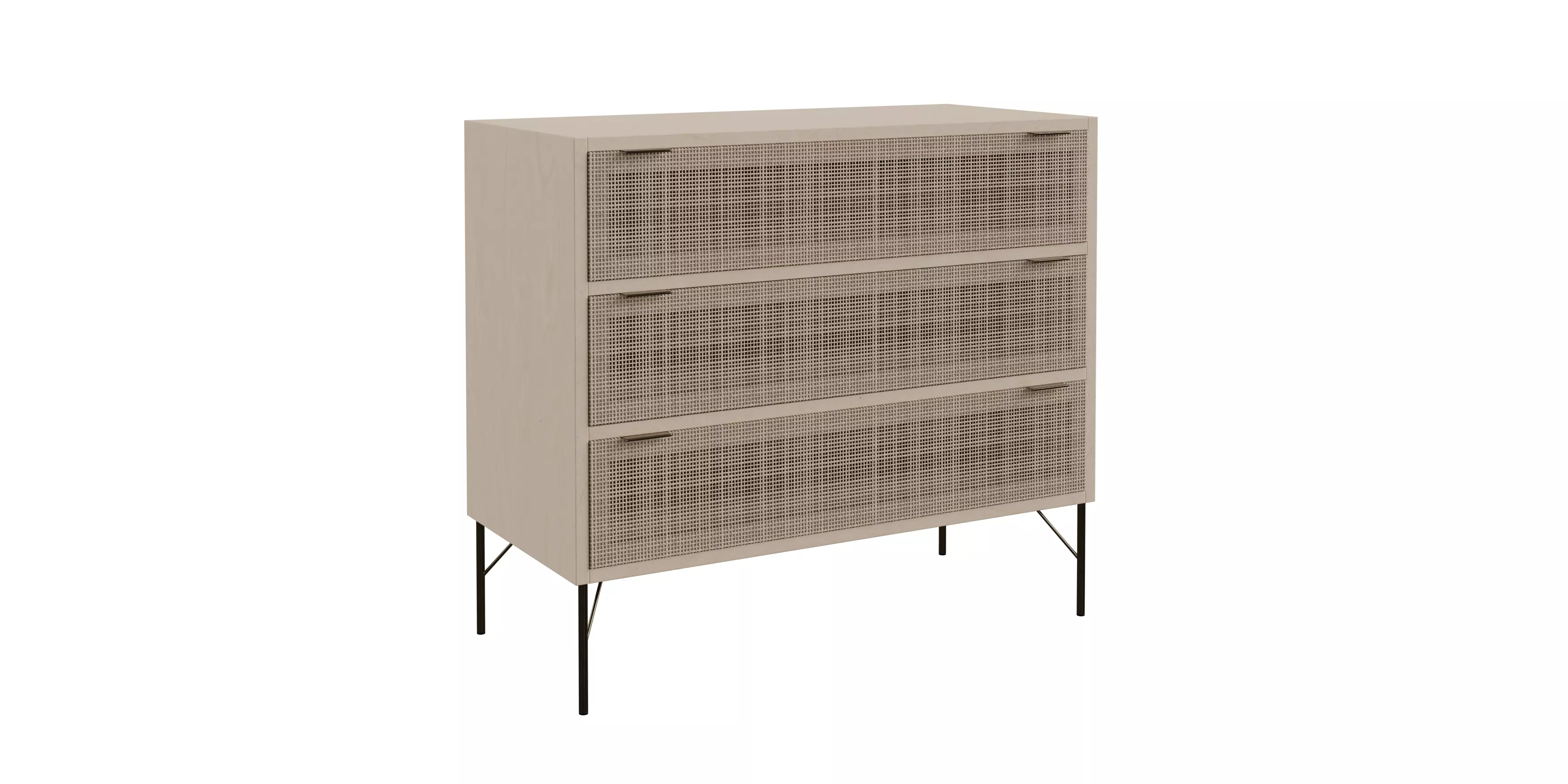 Wicker Weave Dresser 01 Free 3D model_2