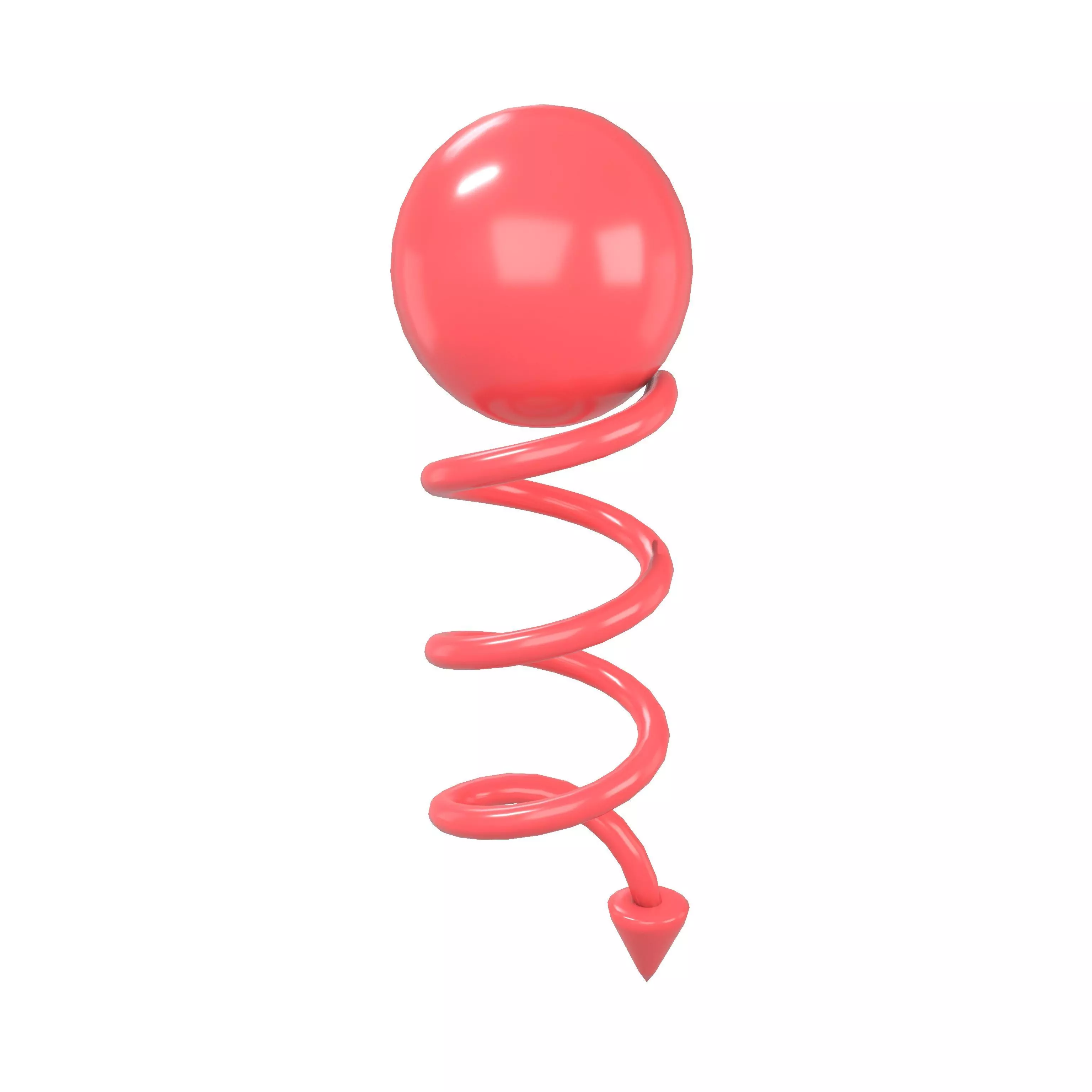 Photons v1 004 Low-poly 3D model_0