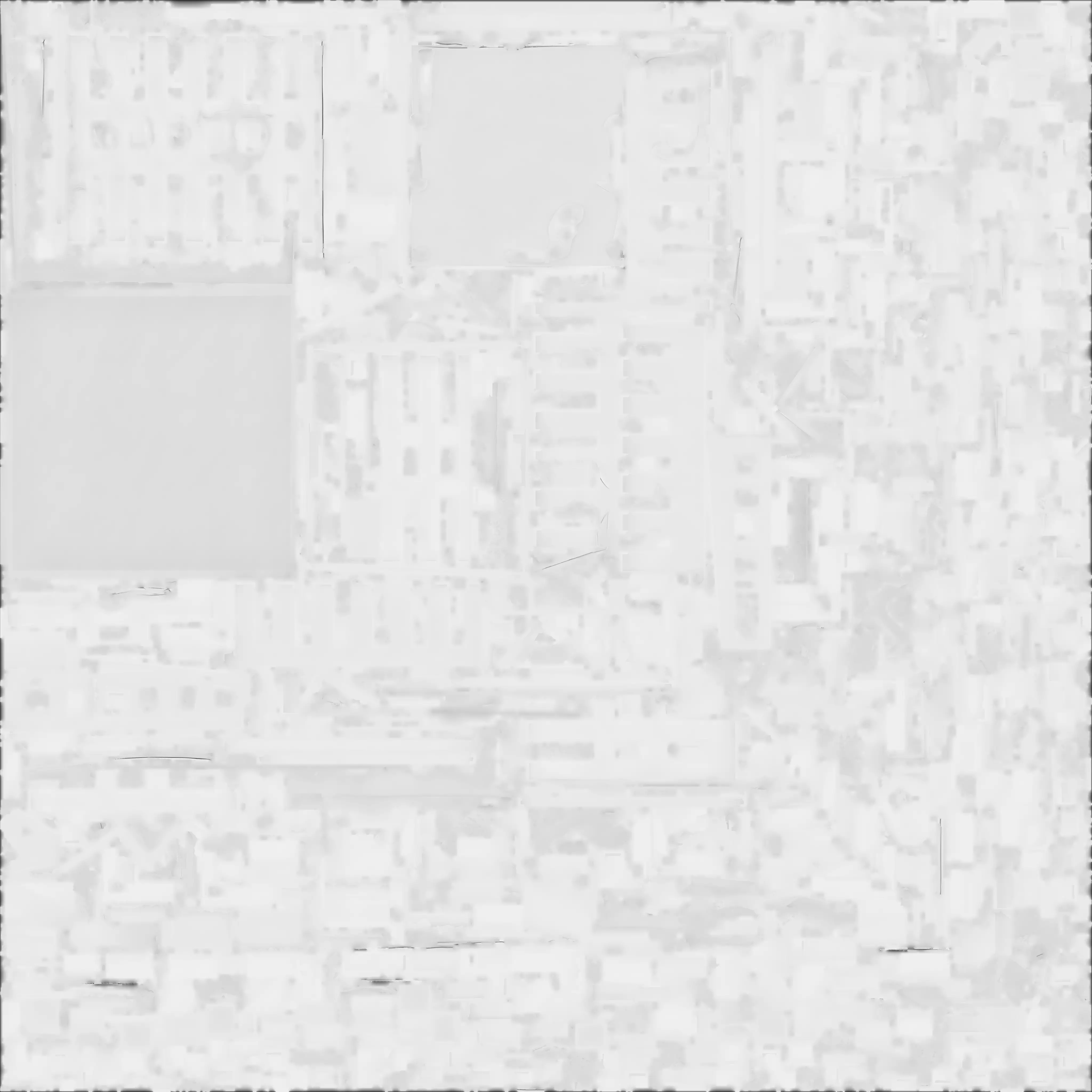 Destroyed Multi Story Apartment 3D Model Urban Ruin Low-poly 3D model_1