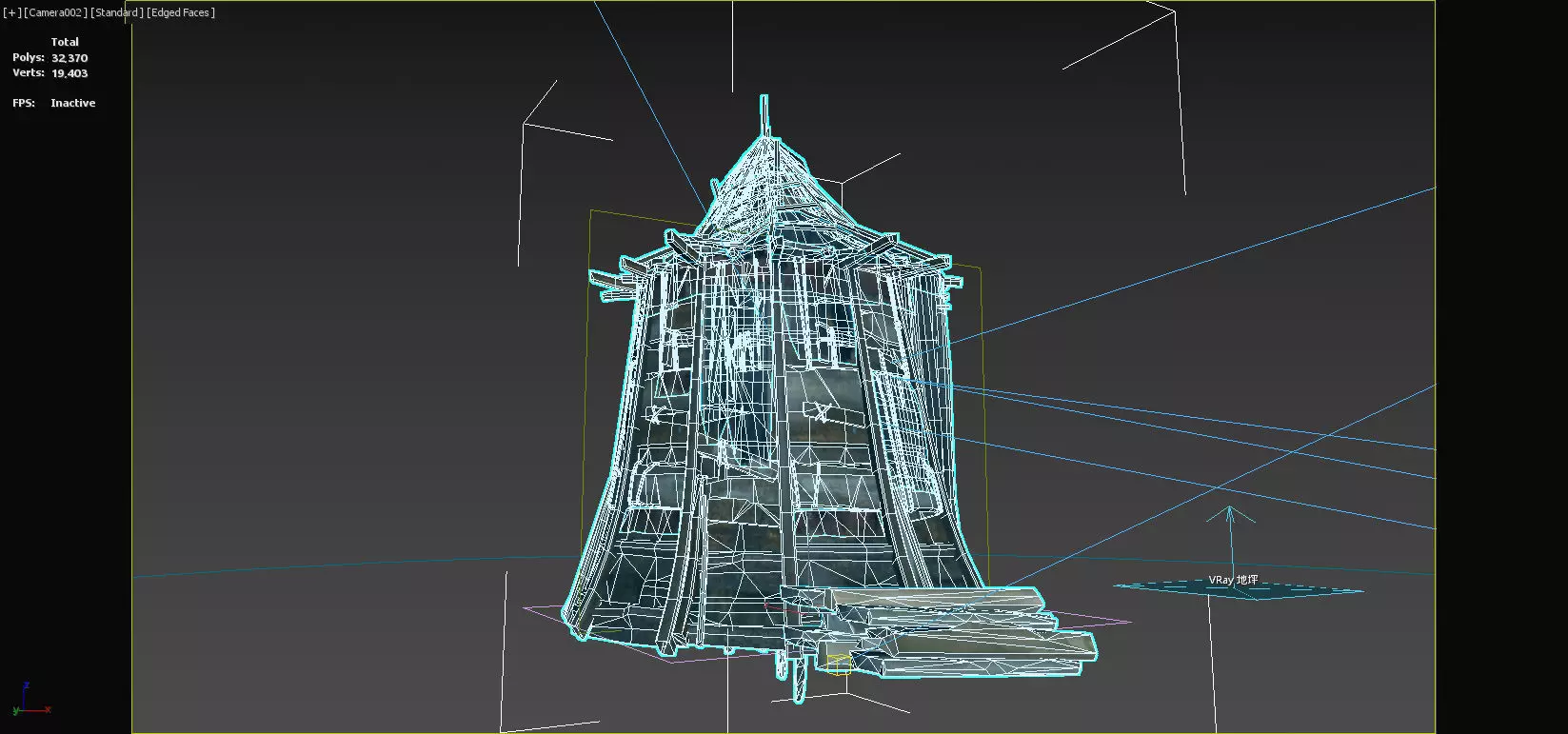 Ancient tribal tent dwellings 3D model_5