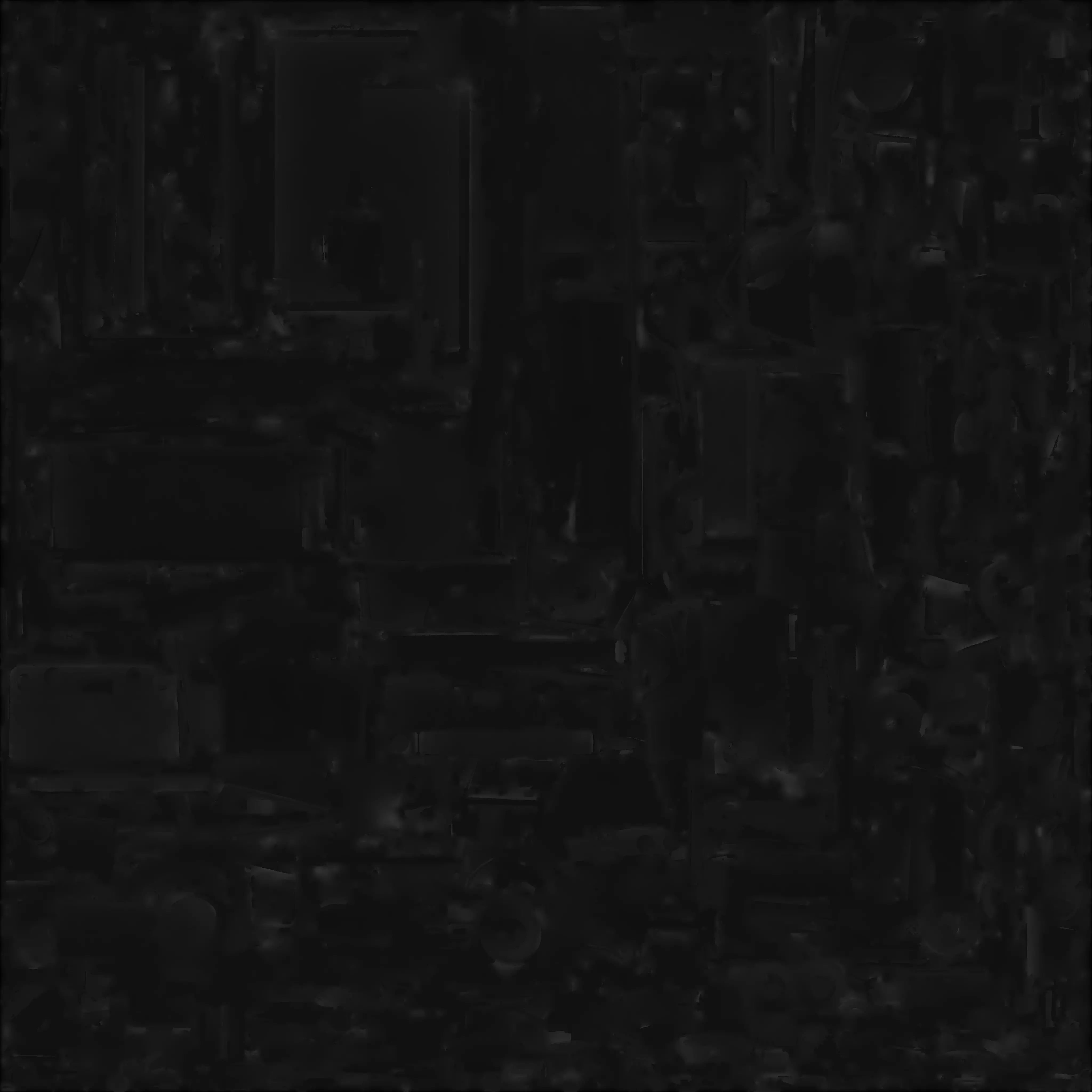 Vintage Rusted Ambulance 3D Model Post Apocalyptic Prop Low-poly 3D model_2