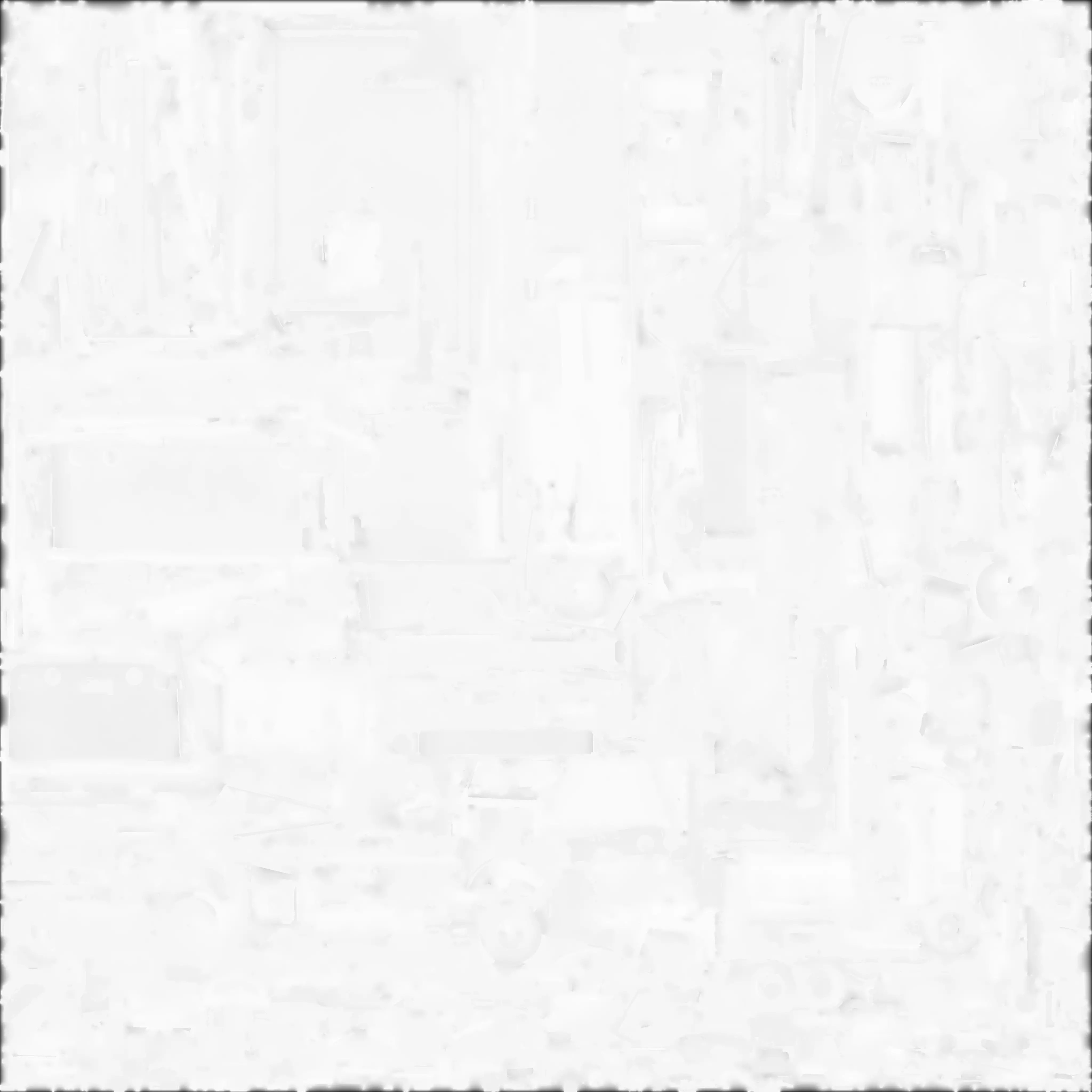 Vintage Rusted Ambulance 3D Model Post Apocalyptic Prop Low-poly 3D model_4