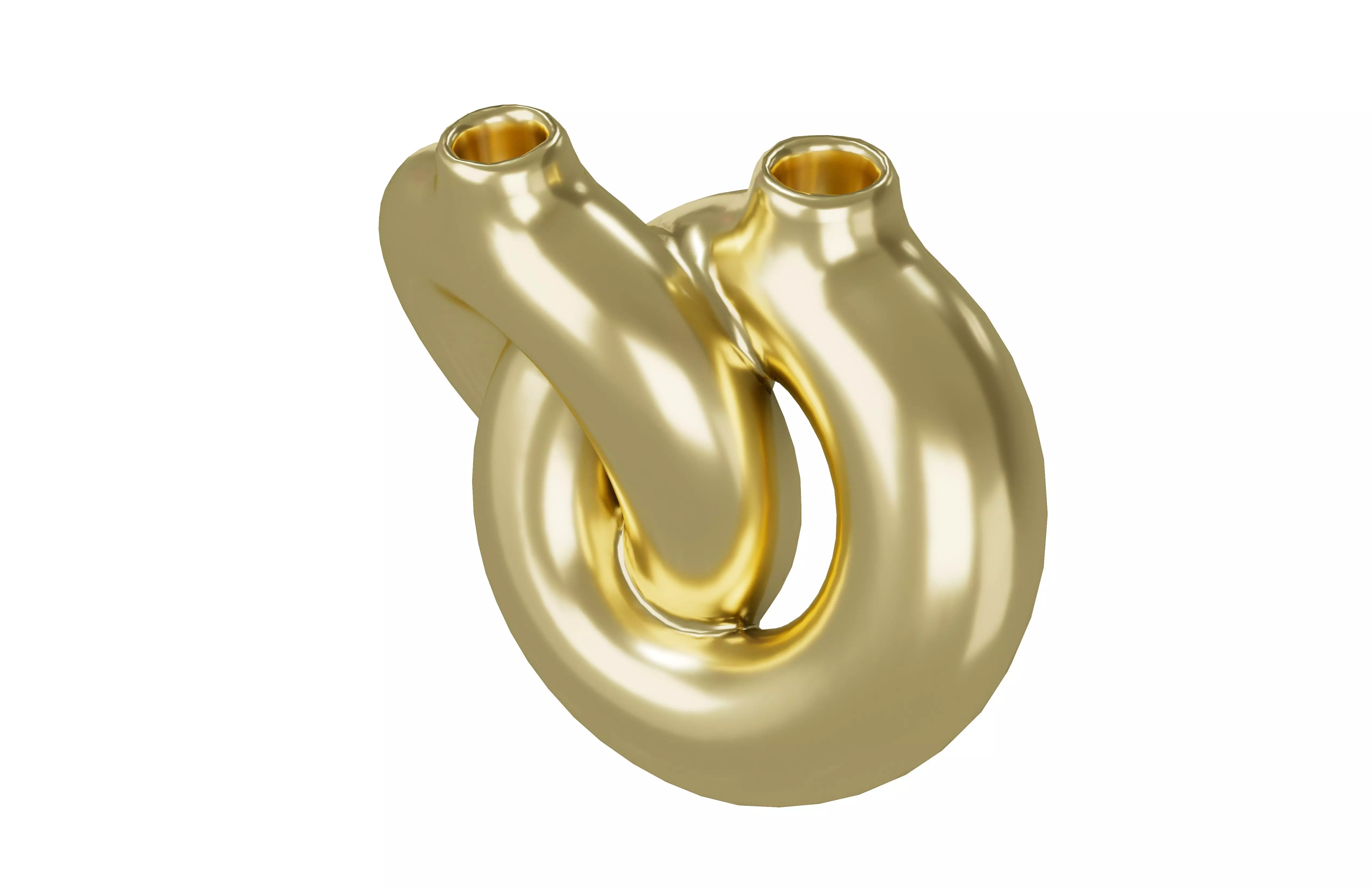 Modern Vase v3 002 Low-poly 3D model_2