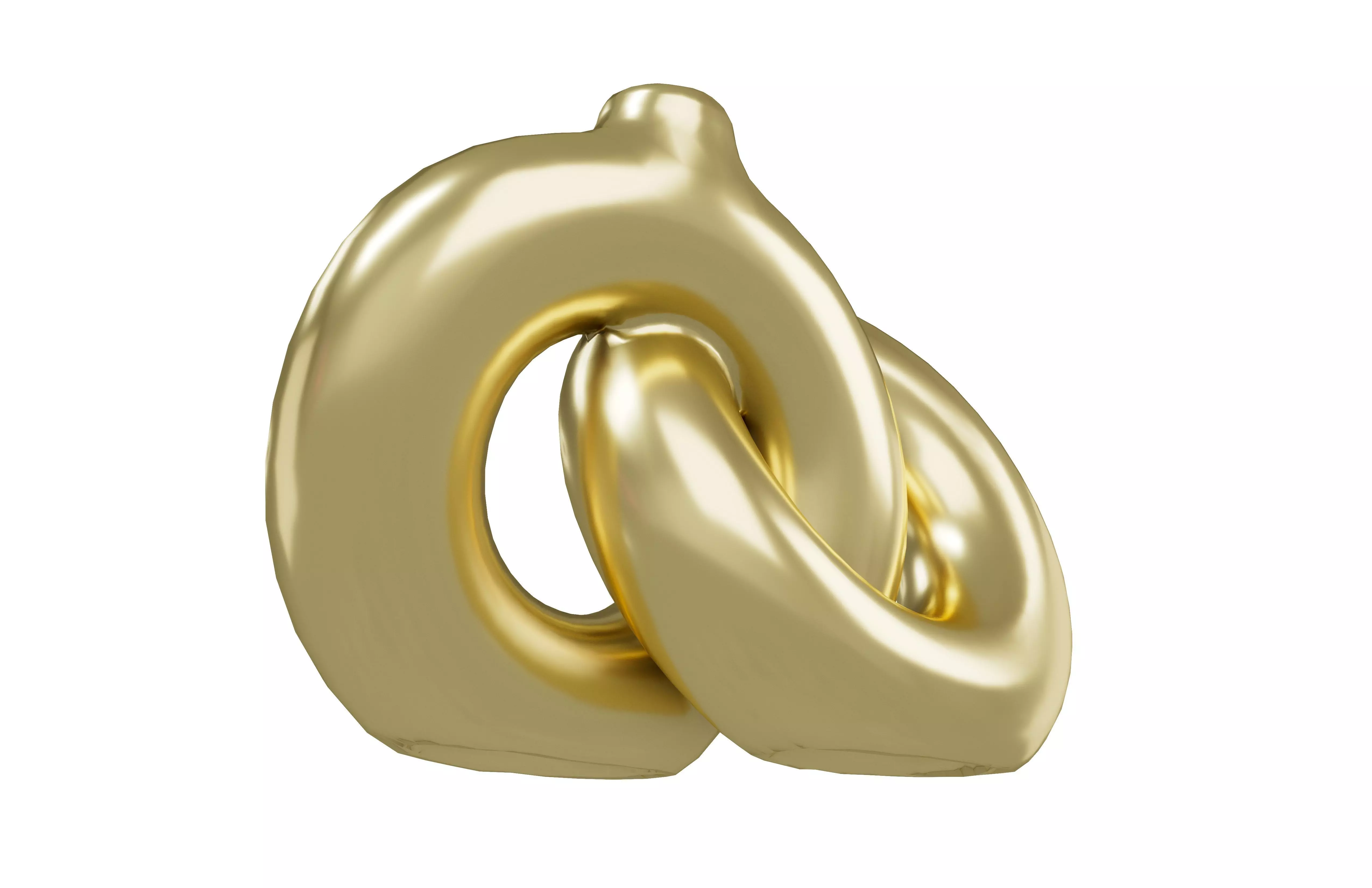 Modern Vase v3 002 Low-poly 3D model_3