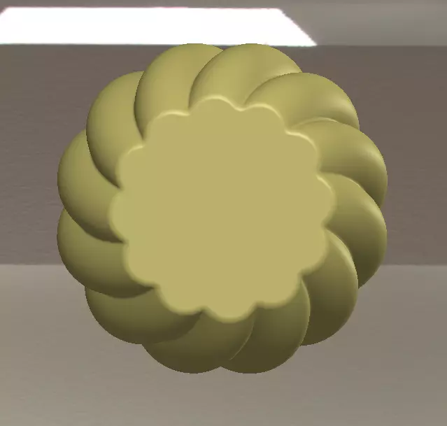 Elegant Twisted Flower Pot  3D Printable Vase  SolidWorks Model 3D print model_4