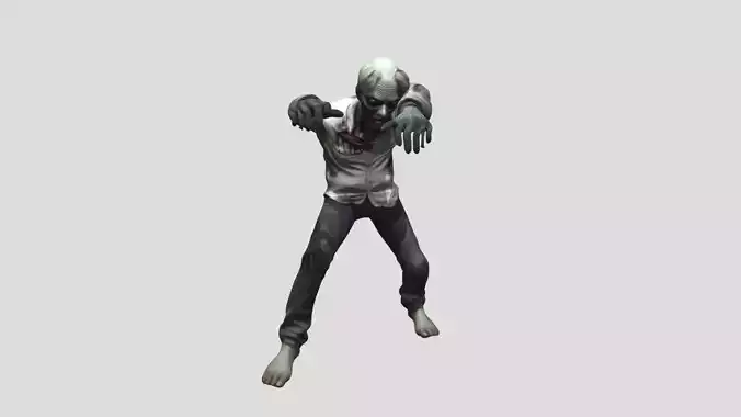 Zombie 3D Model 