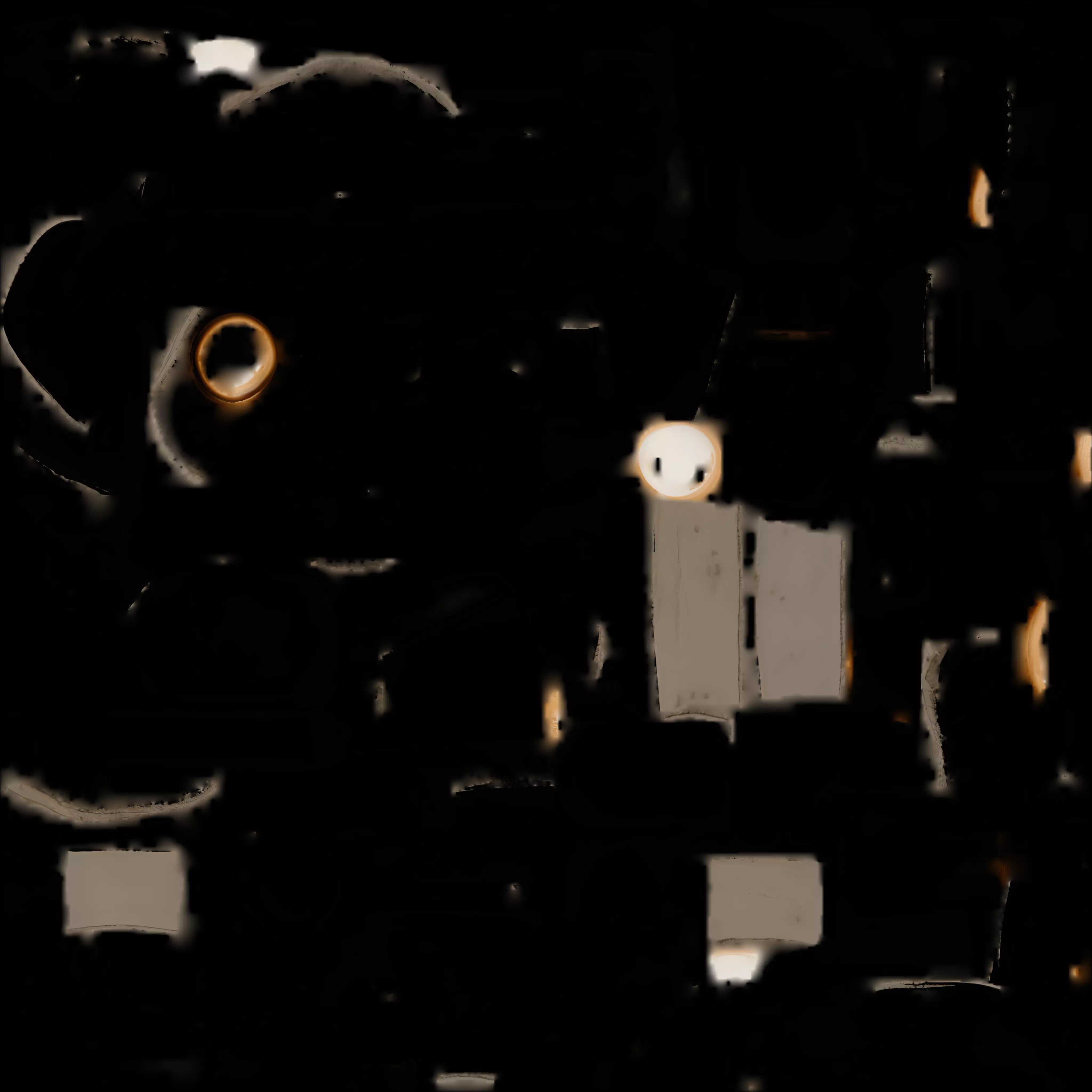 Tactical Survival Pistol 3D Model Equipped Sidearm Low-poly 3D model_1