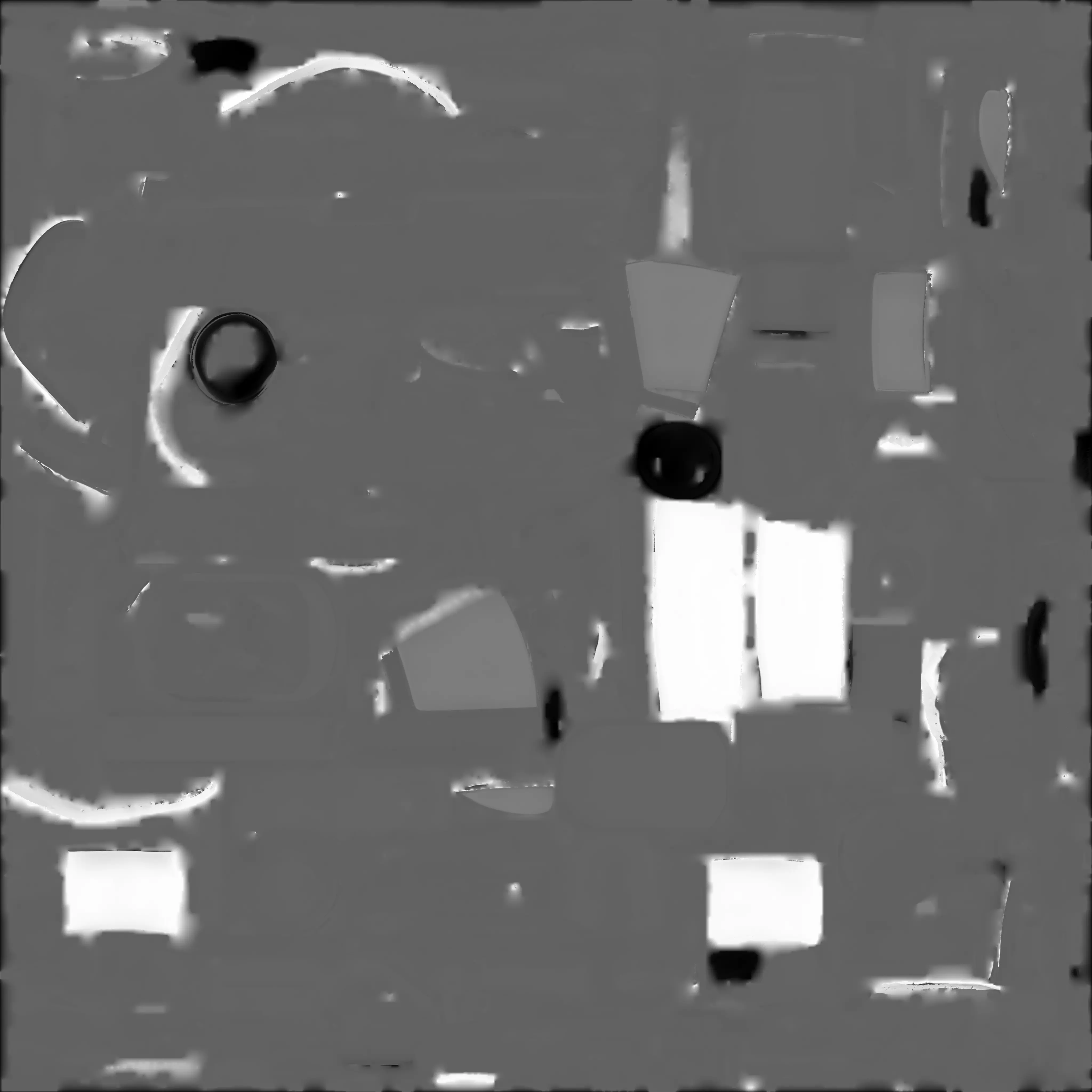 Tactical Survival Pistol 3D Model Equipped Sidearm Low-poly 3D model_4