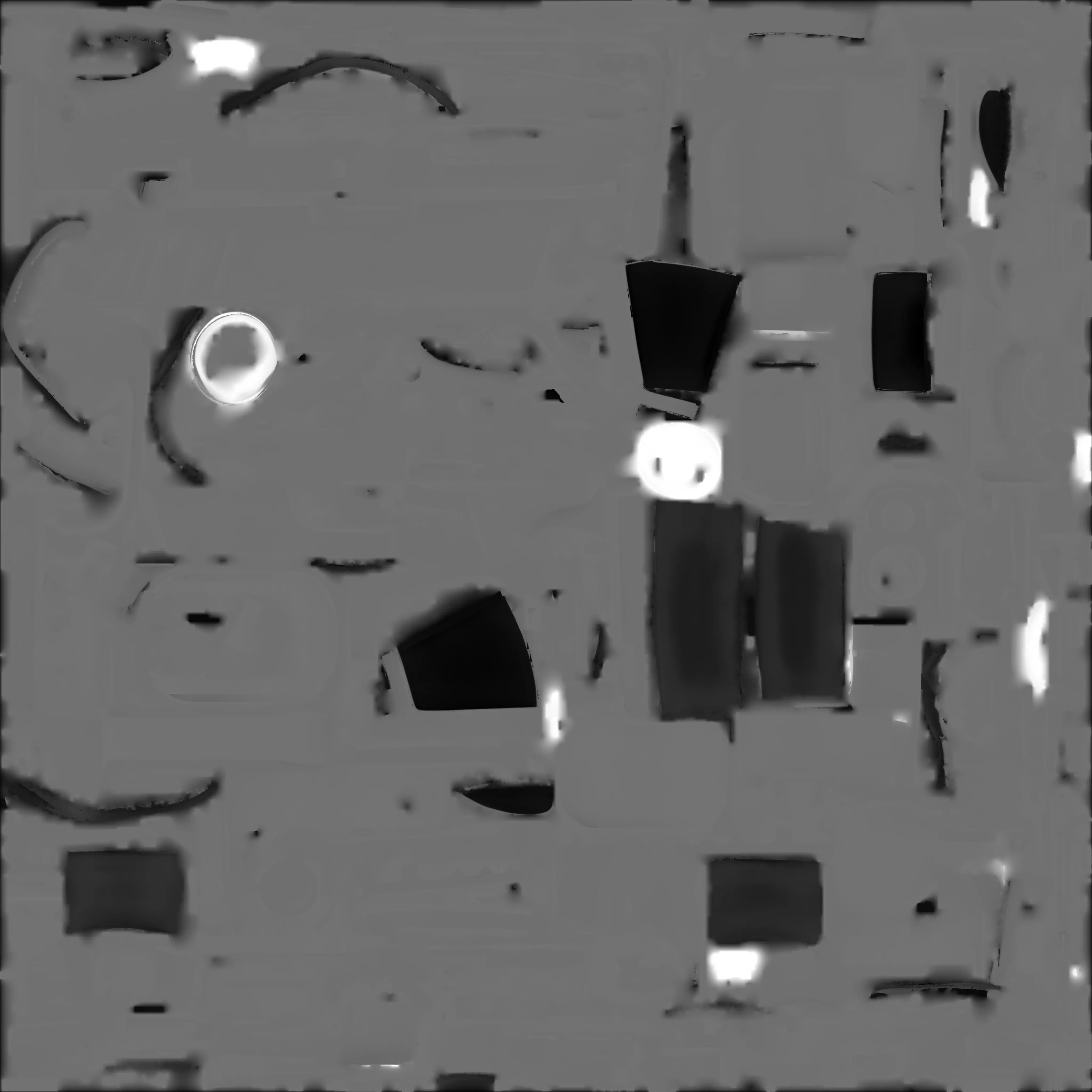 Tactical Survival Pistol 3D Model Equipped Sidearm Low-poly 3D model_2