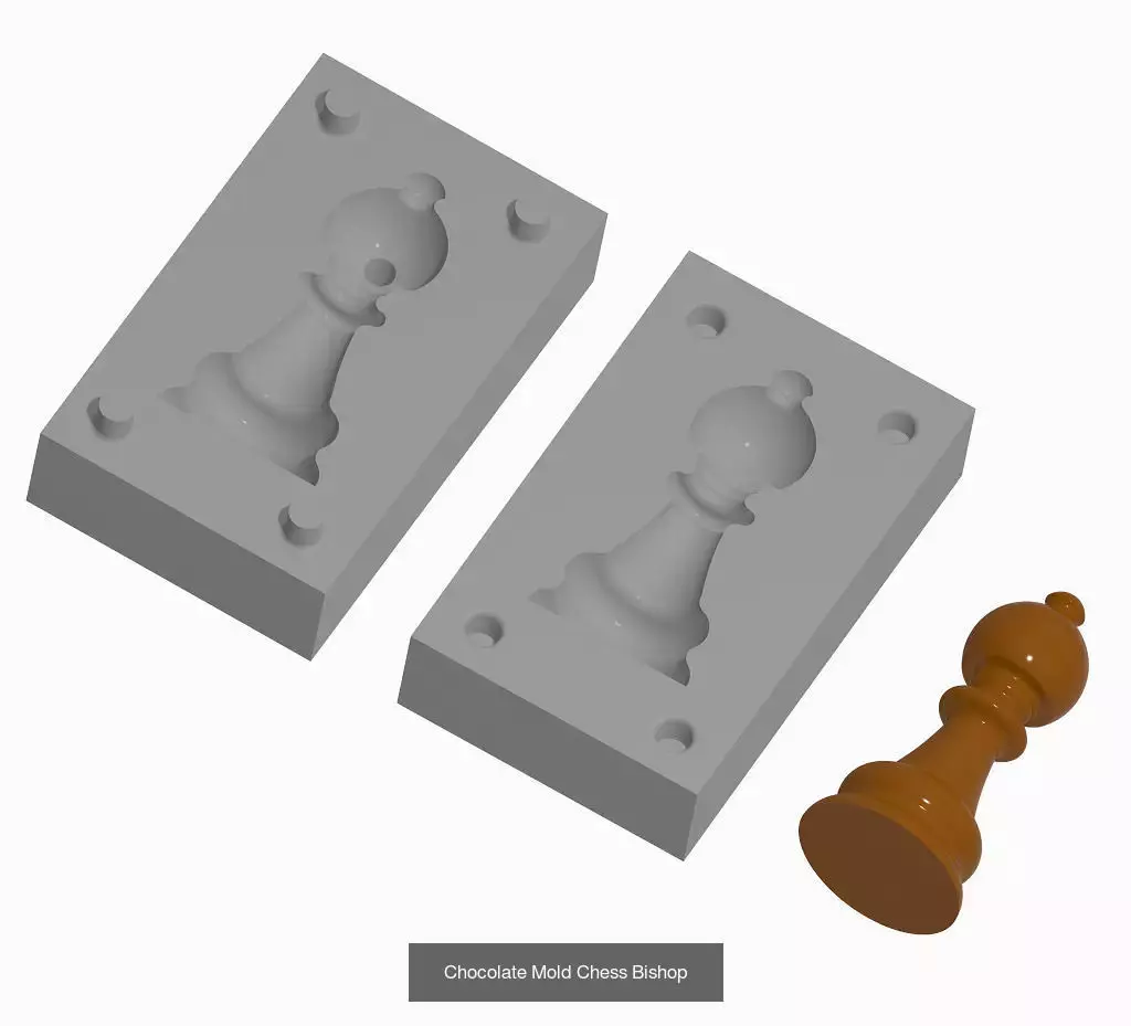 PREMIUM CHOCOLATE MOLD PACK 3D Model Collection_2