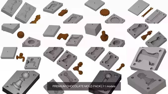 PREMIUM CHOCOLATE MOLD PACK