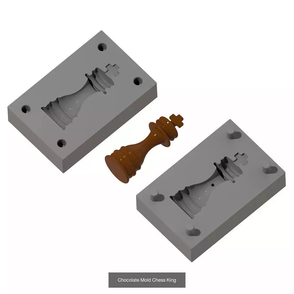 PREMIUM CHOCOLATE MOLD PACK 3D Model Collection_7