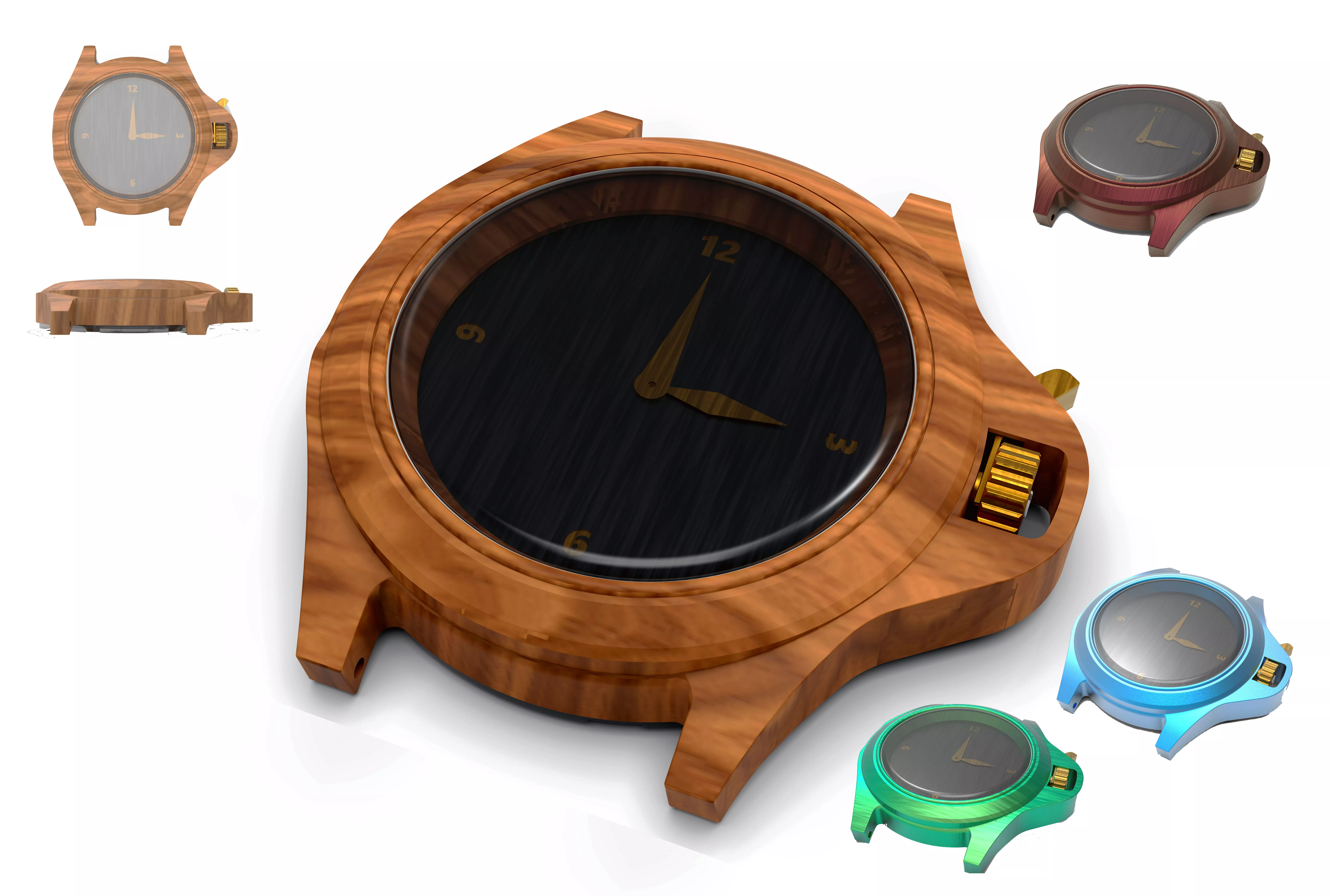 Watch 3D print model