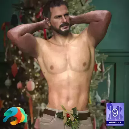 Forrest Character and Outfit for Genesis 9 3D model