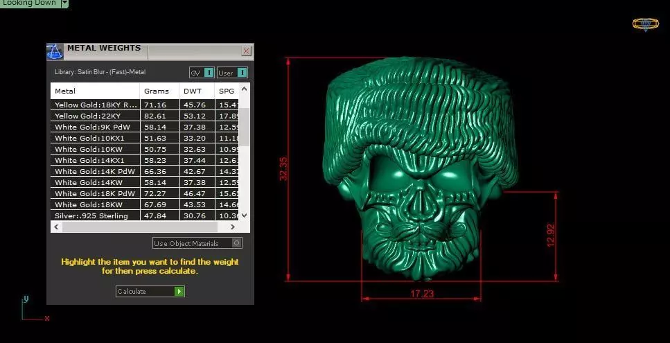 Skull ring 3D print model_5