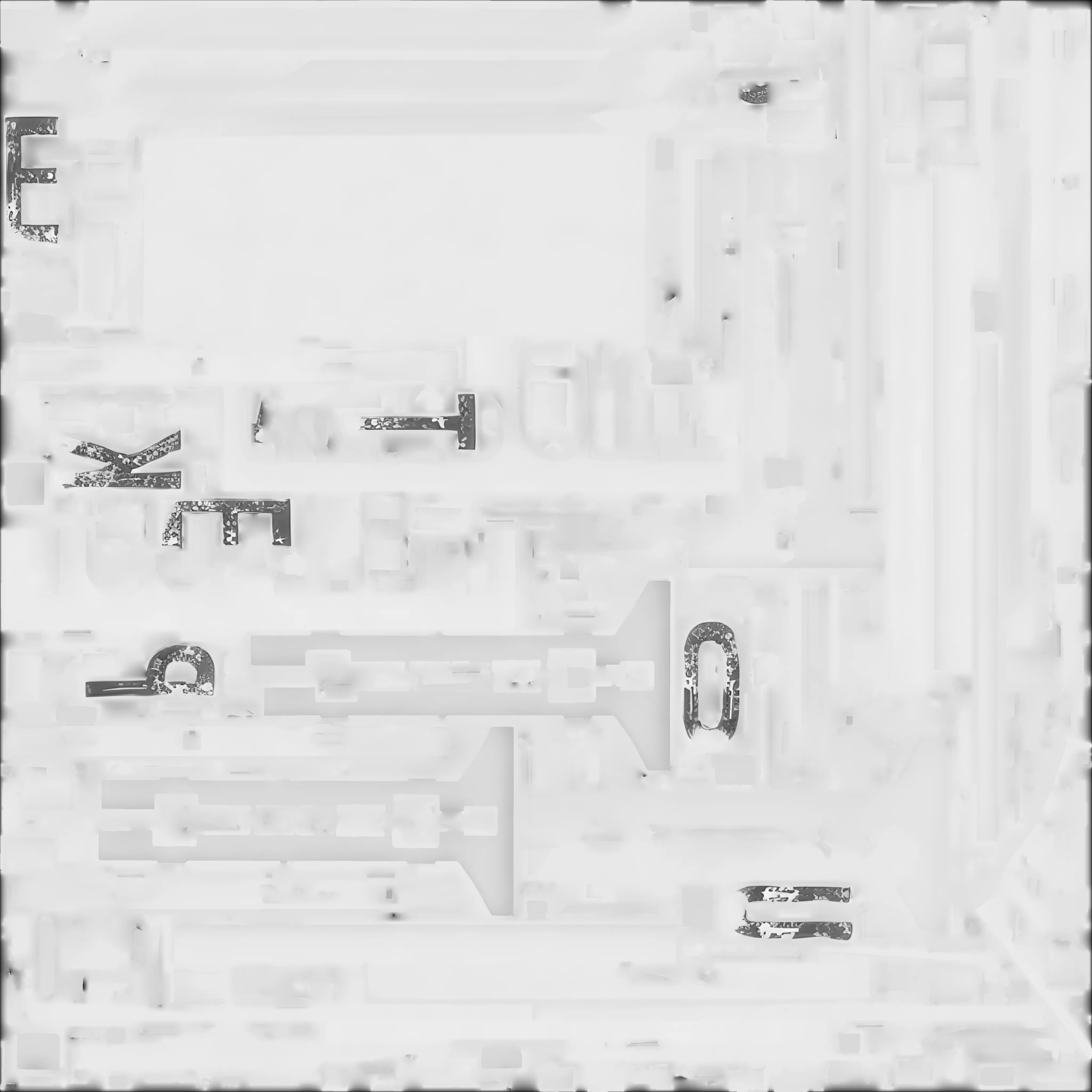 Keep Out Wooden Barricade 3D Model Post Apocalyptic Prop Low-poly 3D model_4