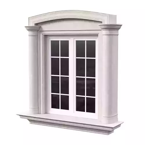 Architectural Classic Window 3D Model 14 3D model